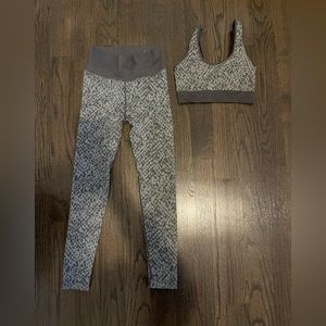 Aerie legging and bra set